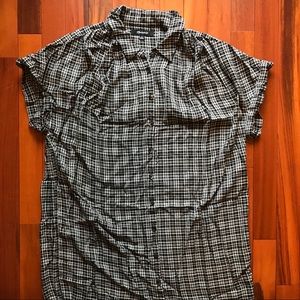Madewell Central Shirtdress in Thompson Plaid